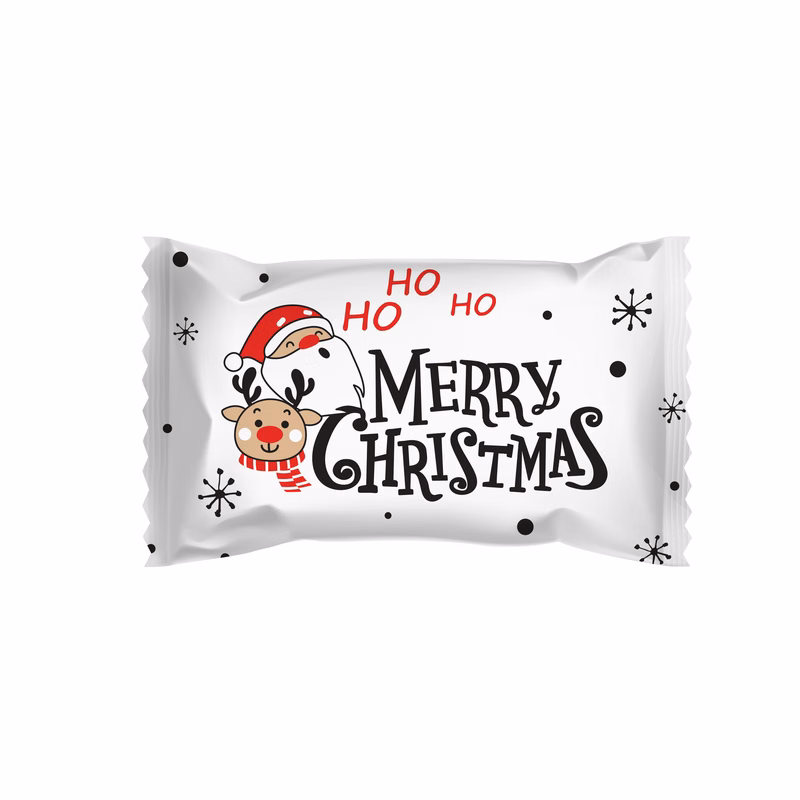 Soft Peppermints in a Merry Christmas Wrapper