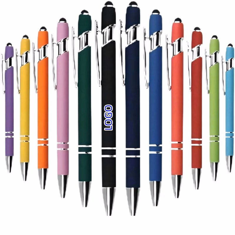 2 in 1 Stylish  Screen Touch Stylus MOQ100PCS