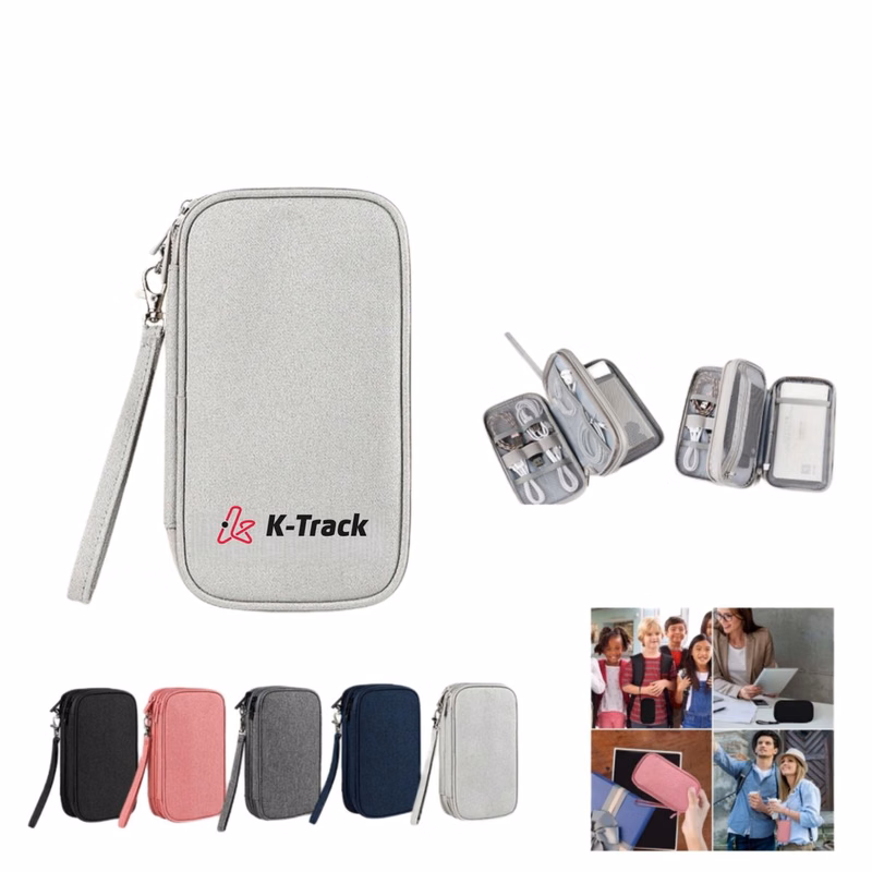 Dual Layers Electronics Tech Organizer Travel Case