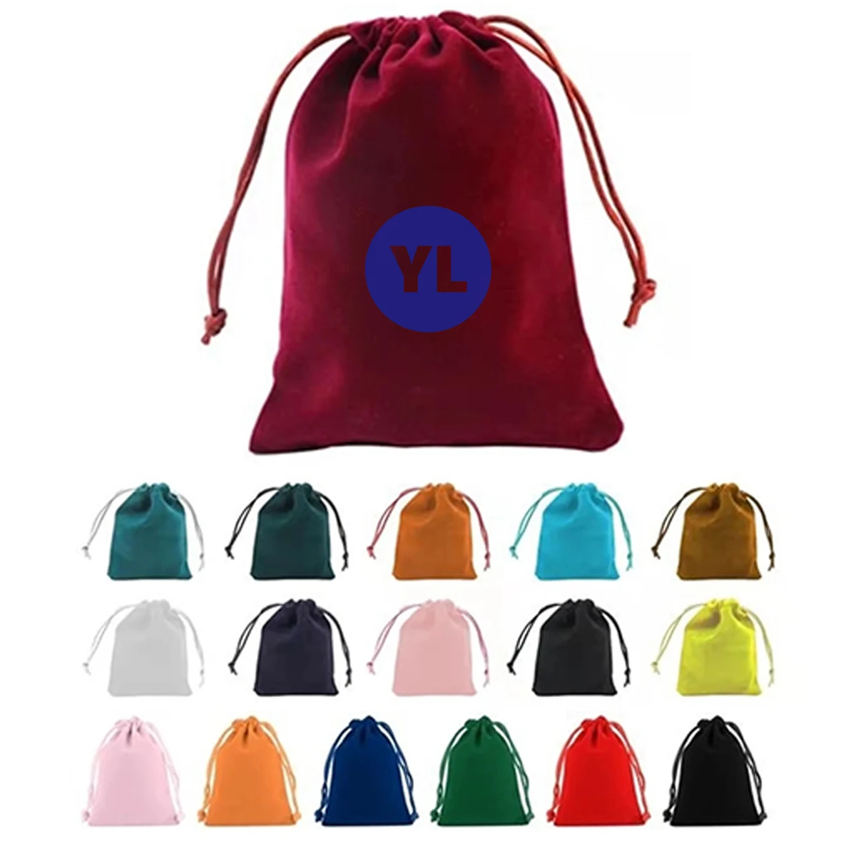 Durable Soft Mini Drawstring Jewelry Gift Bag 1