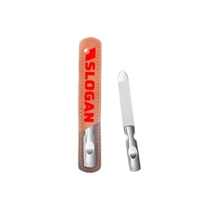 Nail File With Durable Leather Case 1