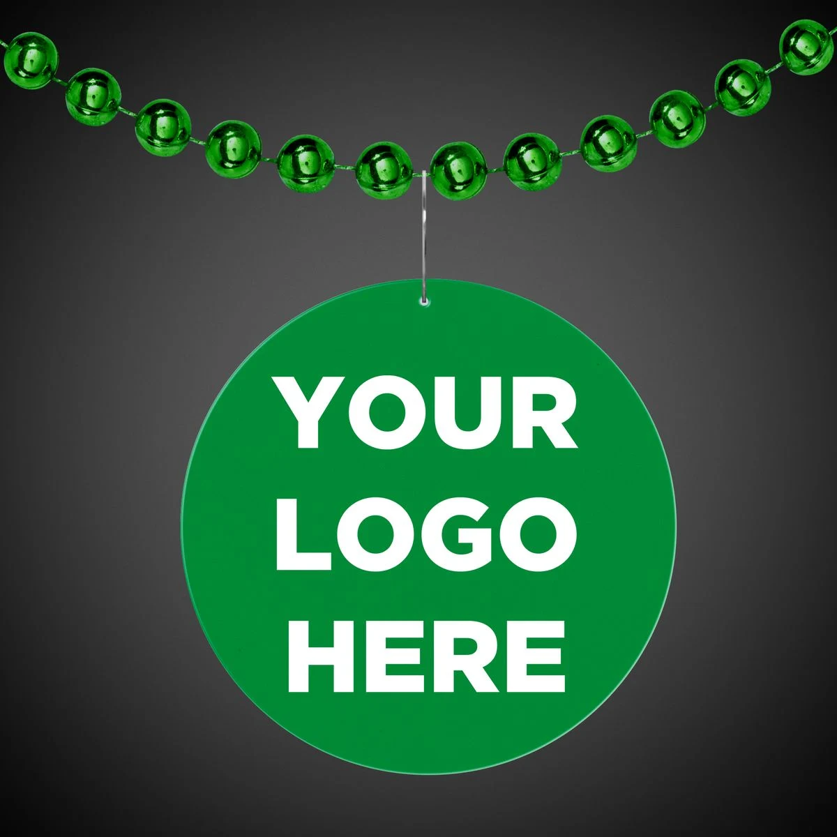 Green 2 1/2" Medallion Badge(Digi Print) 1
