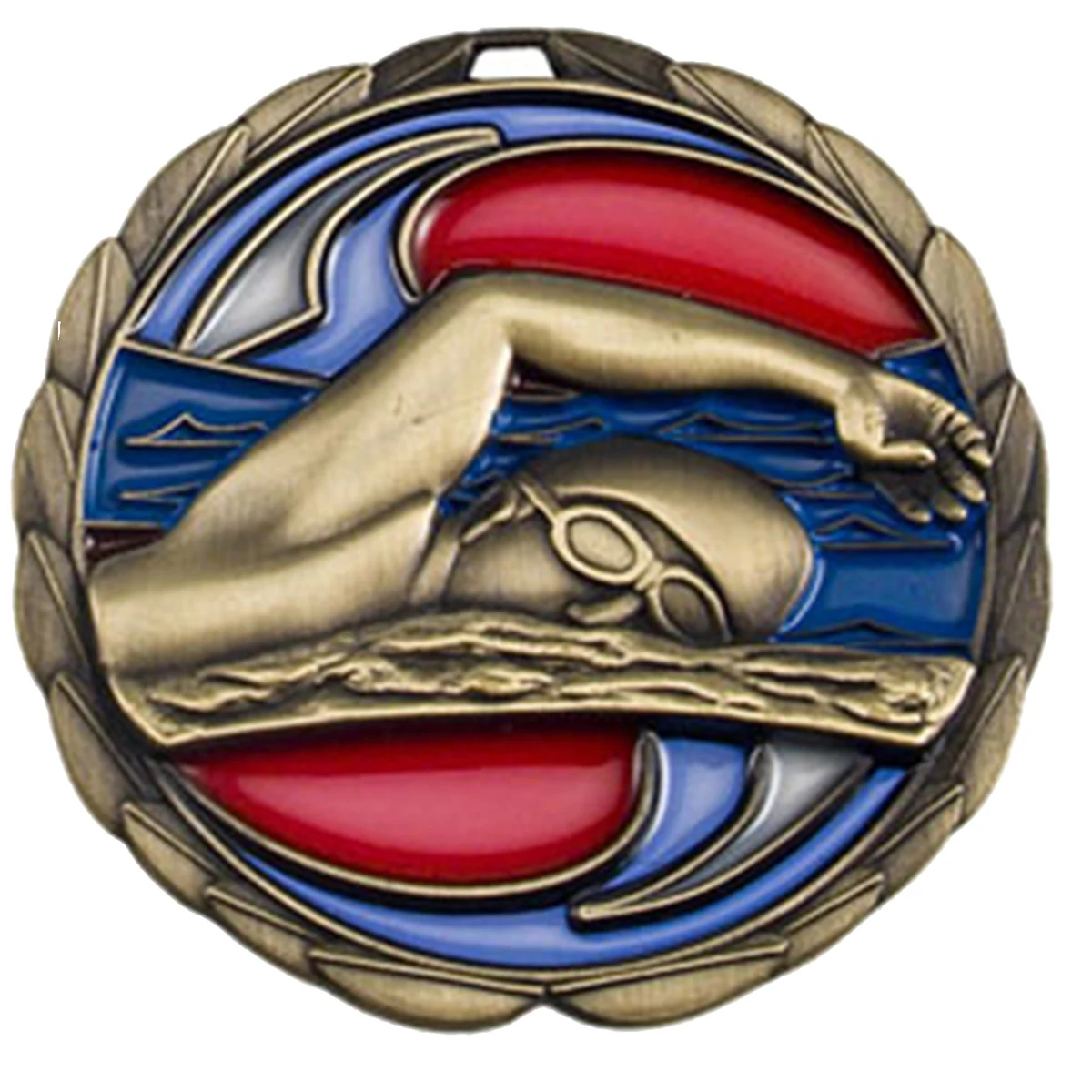Stock Color Medals: Swimming 1