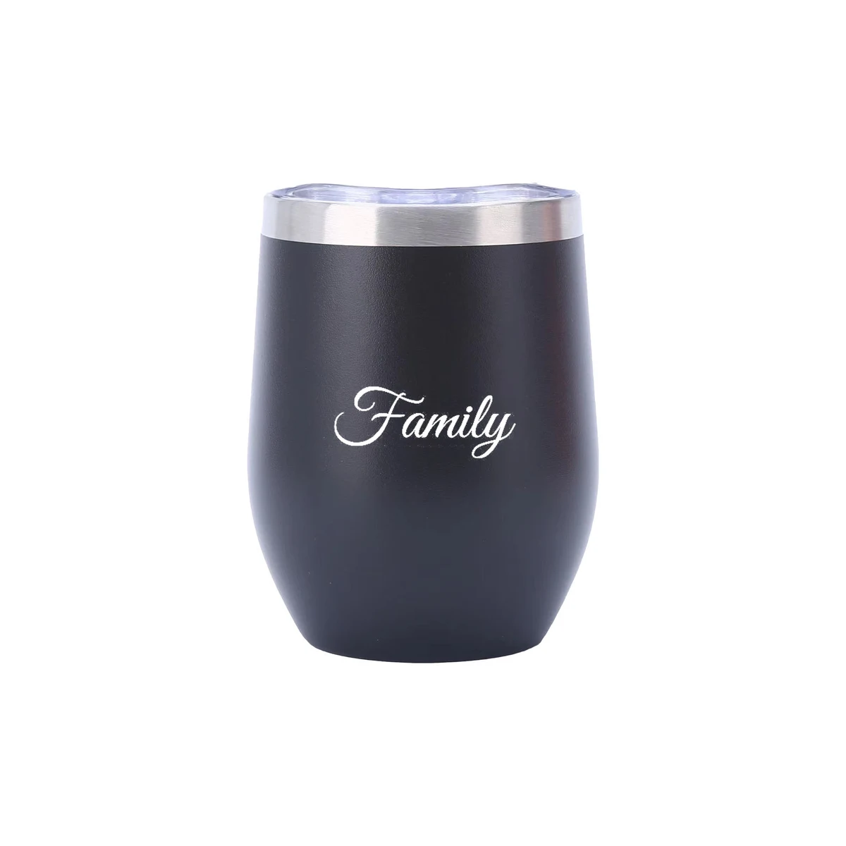 Stainless Steel EggShell Cup With Lid 1