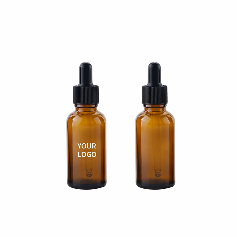 1.7oz Glass Dropper Bottle with UV Protection