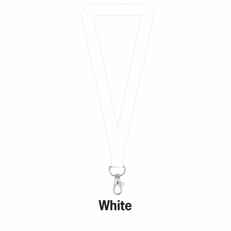 FLAT POLYESTER LANYARD 3/4"