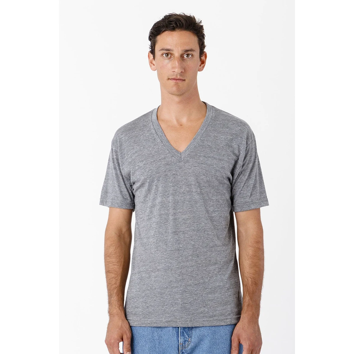 3.7 OZ TRI-BLEND V-NECK 1