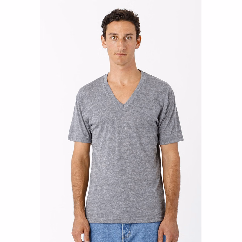 3.7 OZ TRI-BLEND V-NECK