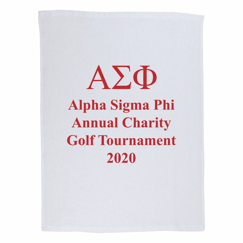 Golf Towel - White (11"x18")