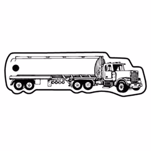 Tanker Truck 1 Key Tag - Spot Color