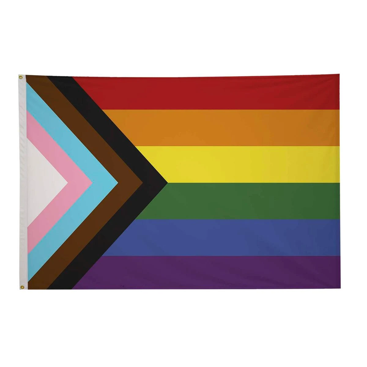 4' x 6' Progress Pride Flag 1