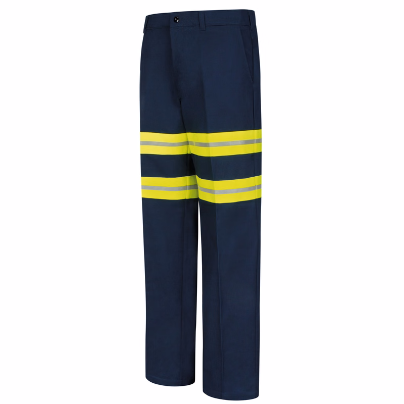 Red Kap® Men's Enhanced Visibility Wrinkle-Resistant Cotton Pant