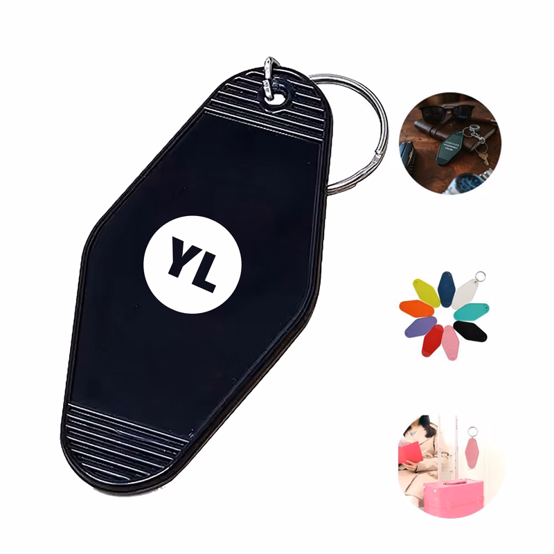 Durable Plastic Key Tags for Hospitality Use