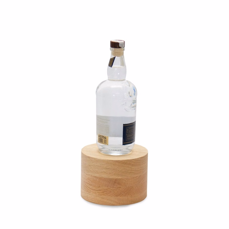 Wood Riser - 5.5" x 5.5" x 4 - Oak