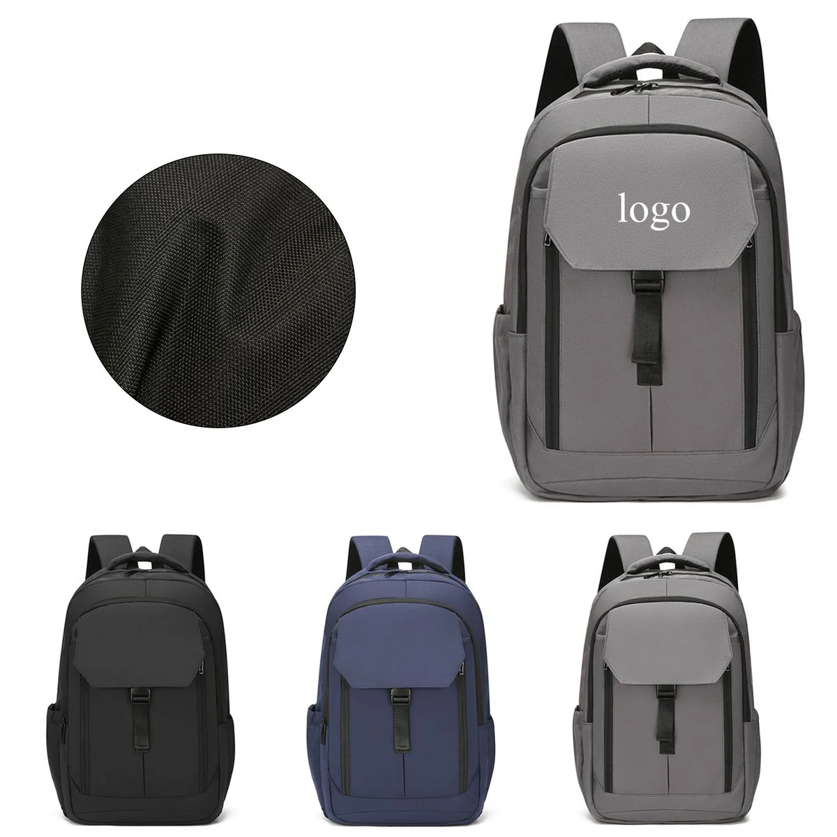 Custom Flip Cover Promotional Backpack 1