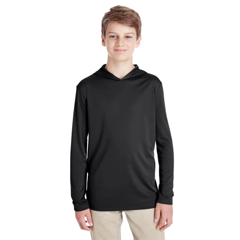 Team 365 Youth Zone Performance Hooded T-Shirt 1