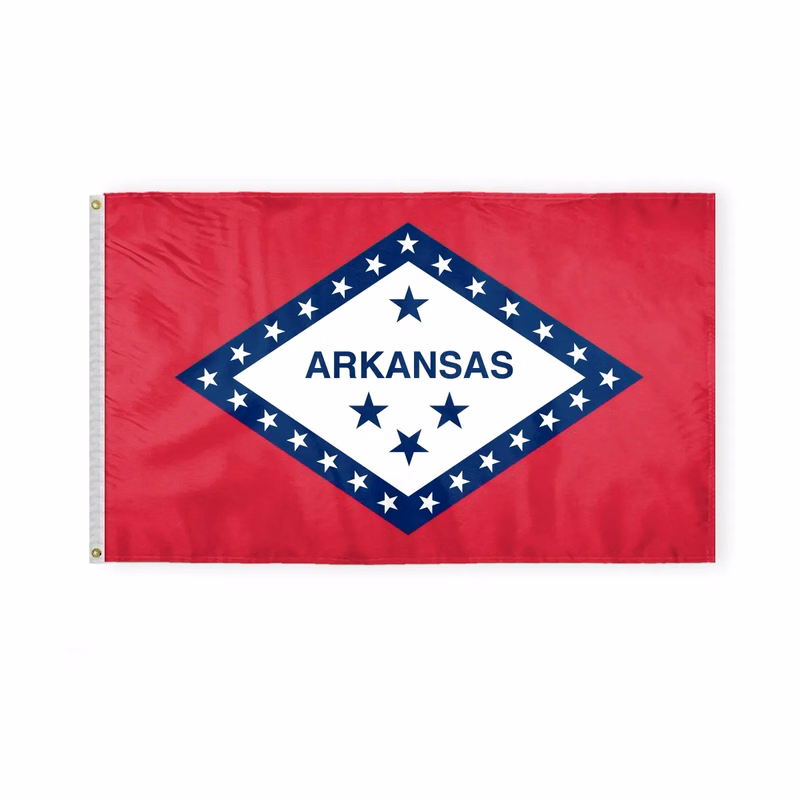 3'x5' Arkansas ePoly Printed Flags