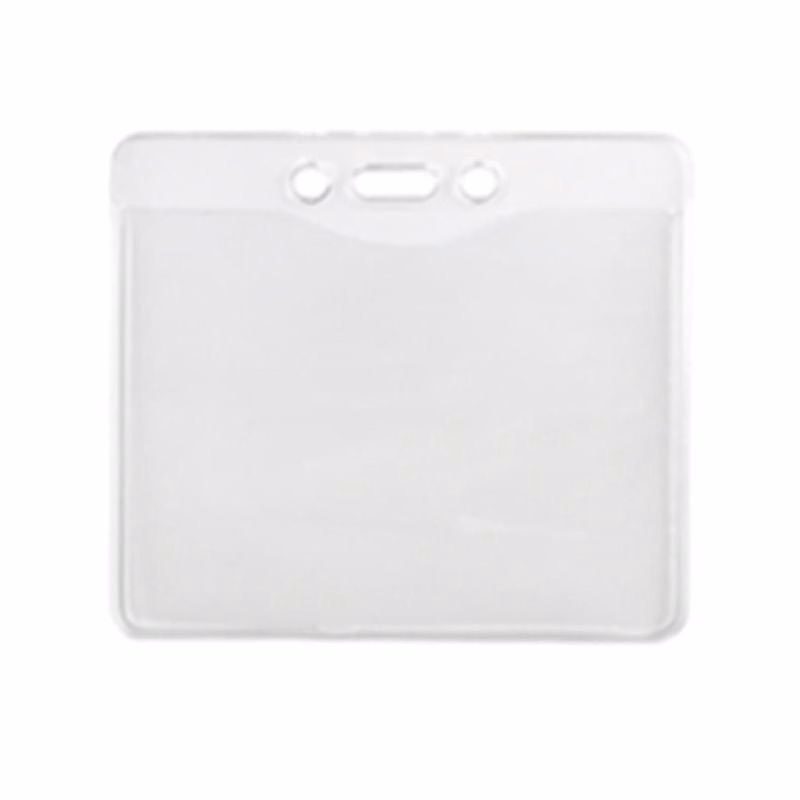 Top Load Badge Holder All Weather w/Slot/Chain Holes