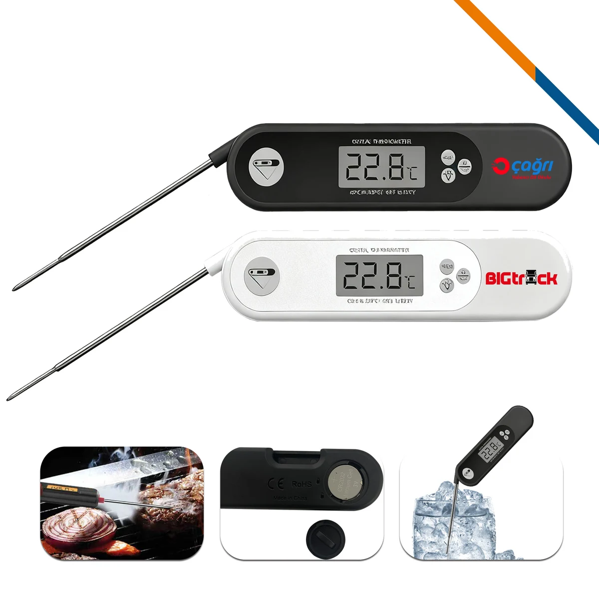Heatroz Foldable Digital Food Thermometer 1