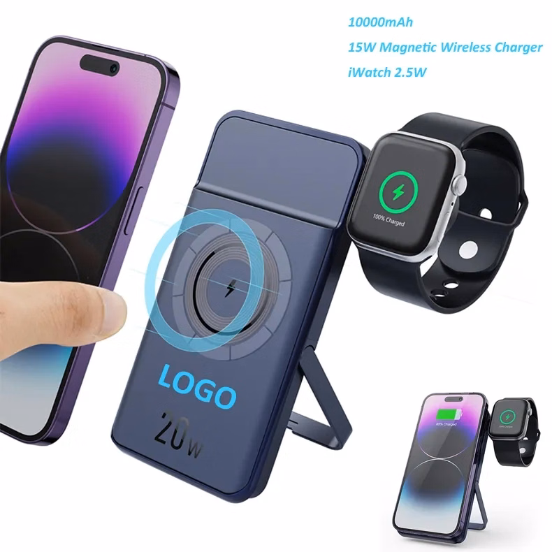 Fast Charge with Stand MagSafe Wireless Charging Power Bank