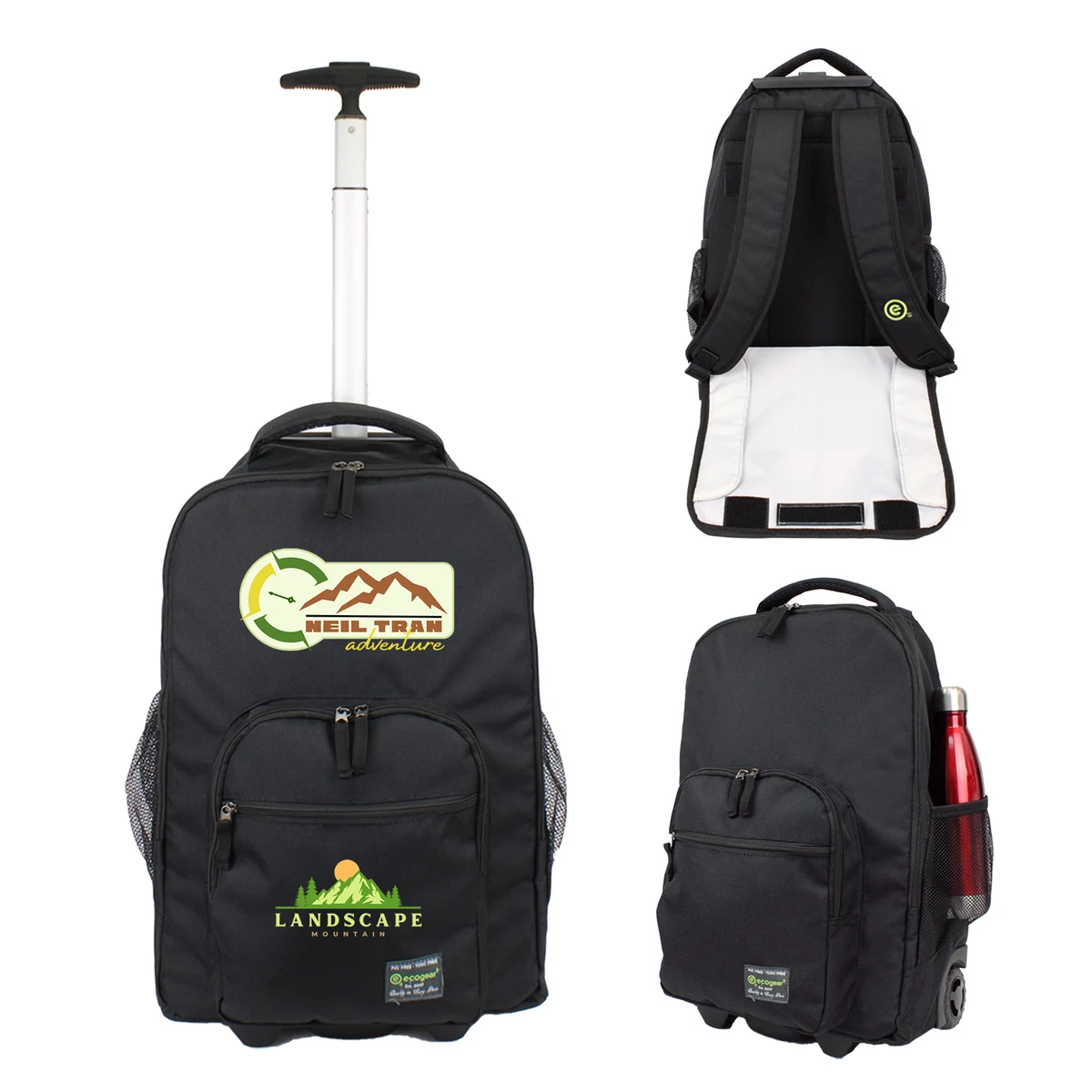 Deluxe Backpack on Wheels 1