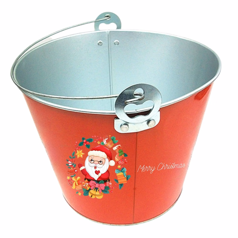 Full Color Custom 5 Liter Ice Bucket With Bottle Opener