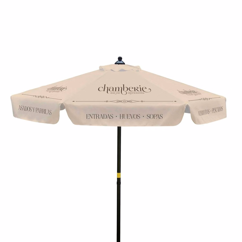 7' Steel Market Umbrella Single-Sided Dye Sub Kit with Valance