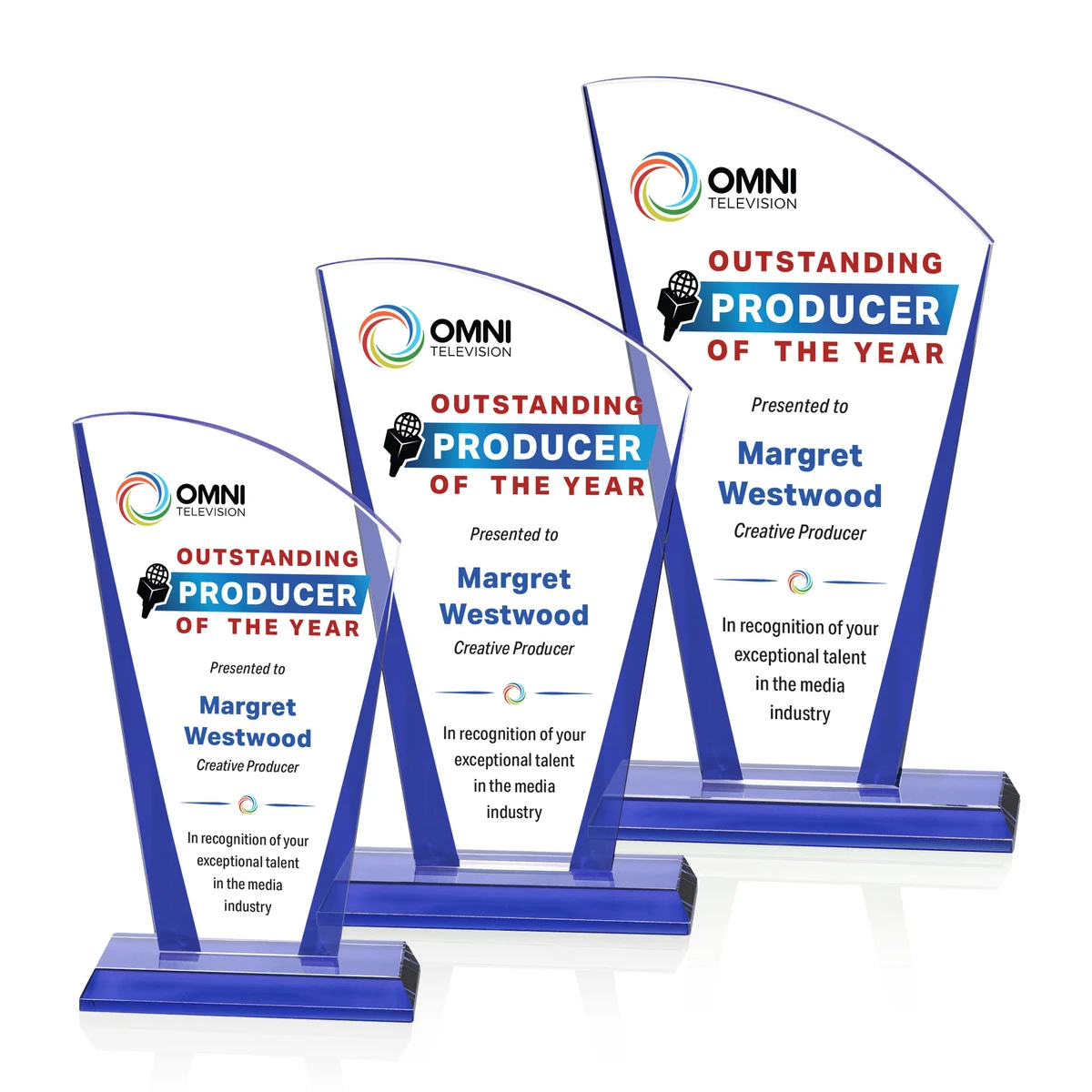 Merivale VividPrint™ Award - Blue 1