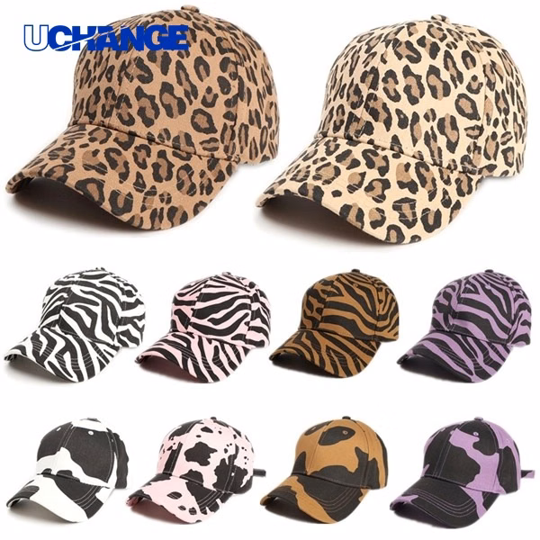 Leopard Print Baseball Cap Adjustable Fit for Fashion Wear
