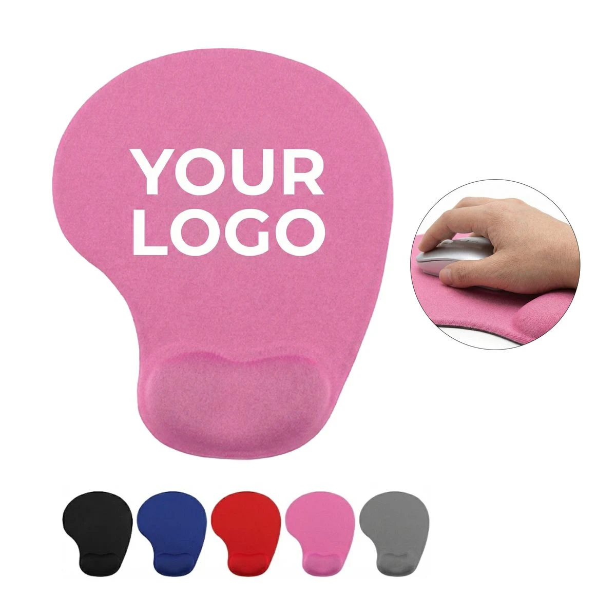 Ergonomic Silicone Gel Wrist Rest Mouse Pad 1