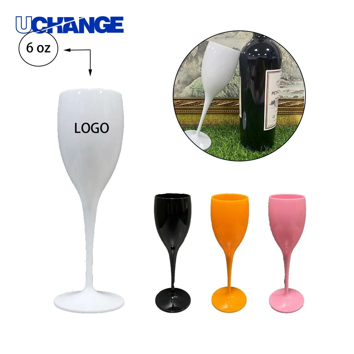 Party Plastic Goblet Container 1