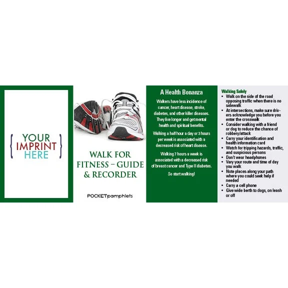 POCKET PAMPHLET - Walk for Fitness Pocket Pamphlet 1