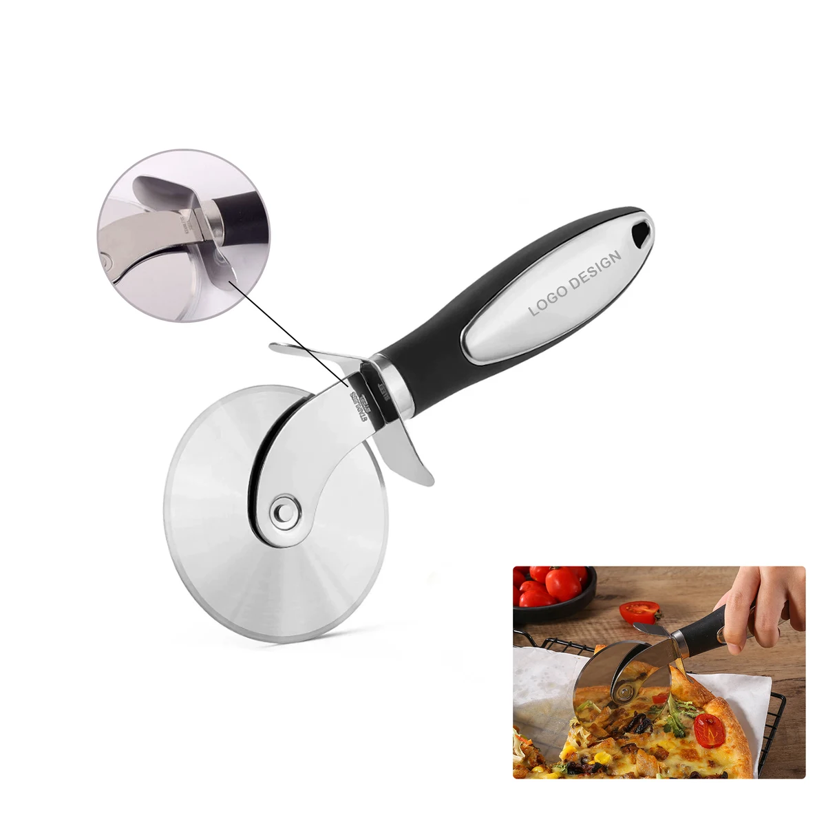 MOQ 50 Premium Pizza Cutter 1