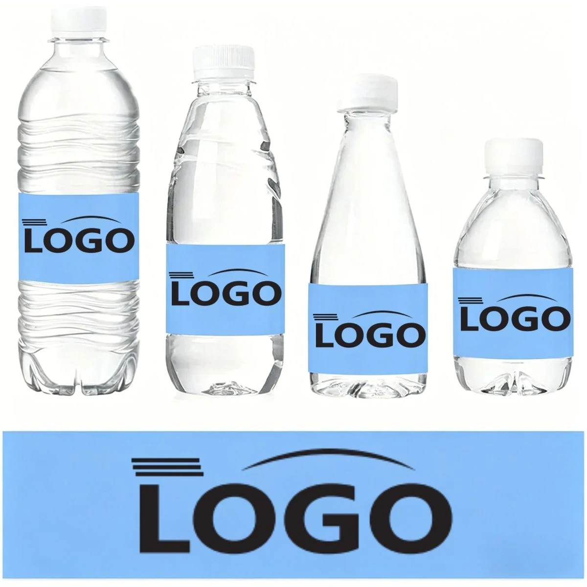 Personalized Beverage Bottle Label Full Color 1