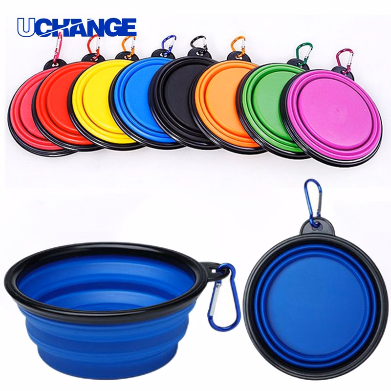 TPE Collapsible Pet Dog Bowl Dish