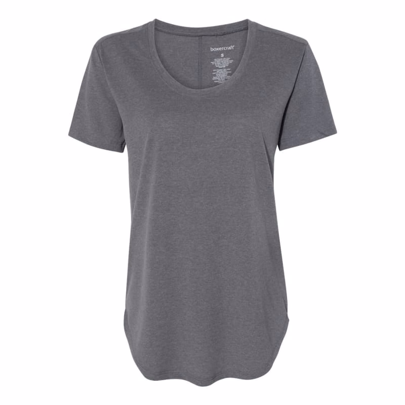 Boxercraft Women's At Ease Scoop Neck T-Shirt - T61