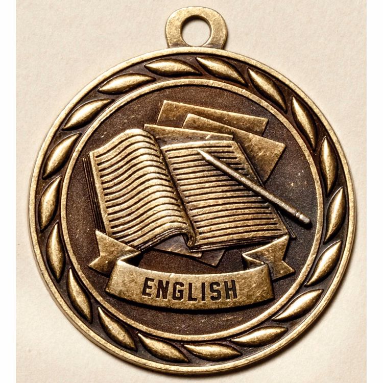 English Medal, 2"
