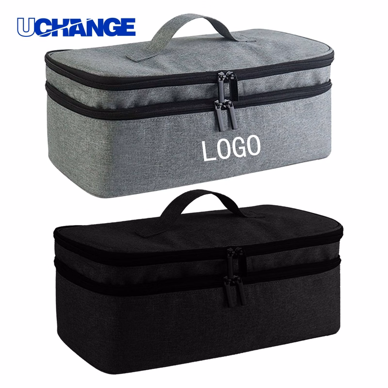Double Travel Convenient Hair Dryer Storage Bag