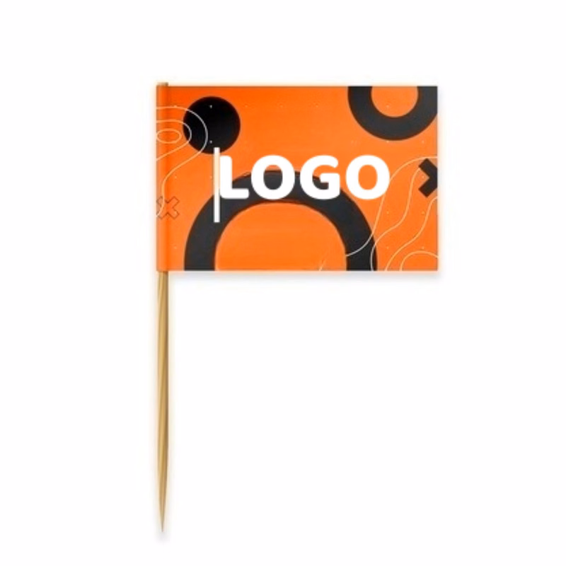 Custom Food Toothpick Flags
