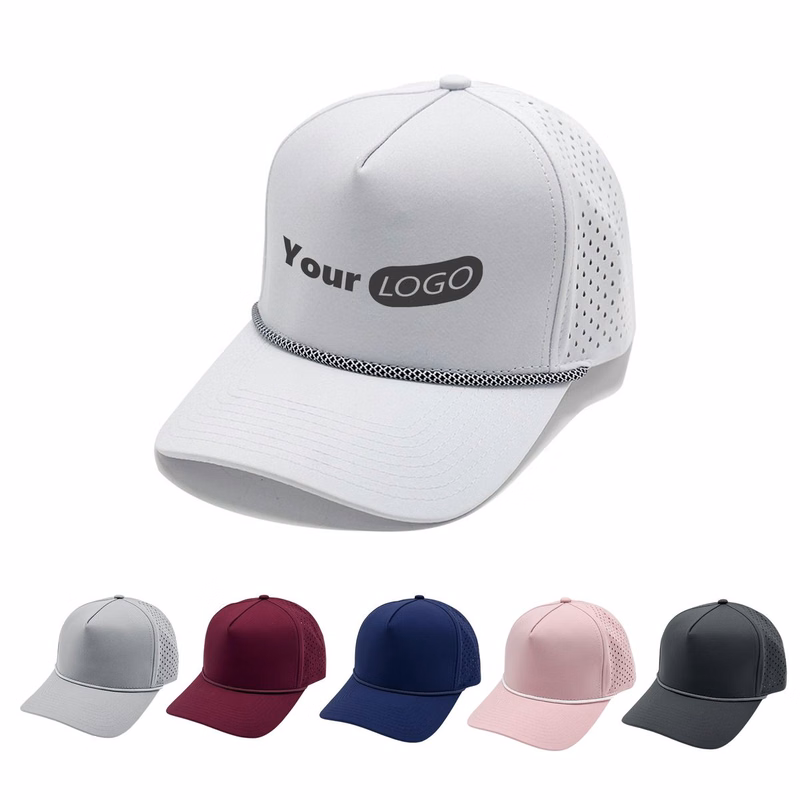 Breathable Mesh 5-Panel Baseball Cap
