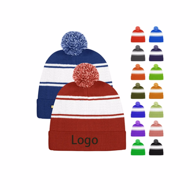 Custom Knit Beanie with Pom