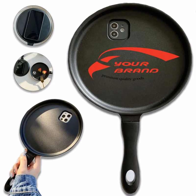 Funny Creative Fashion Trend Frying Pan Phone Case