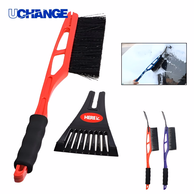 Snow Brush and Ice Scraper Tool