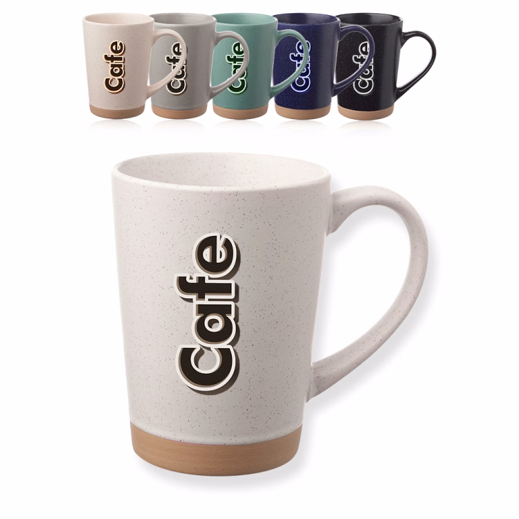 16 oz. Speckled Clay Coffee Mug