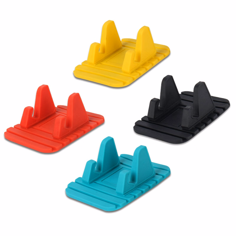 Mini car navigation silicone mobile phone stand