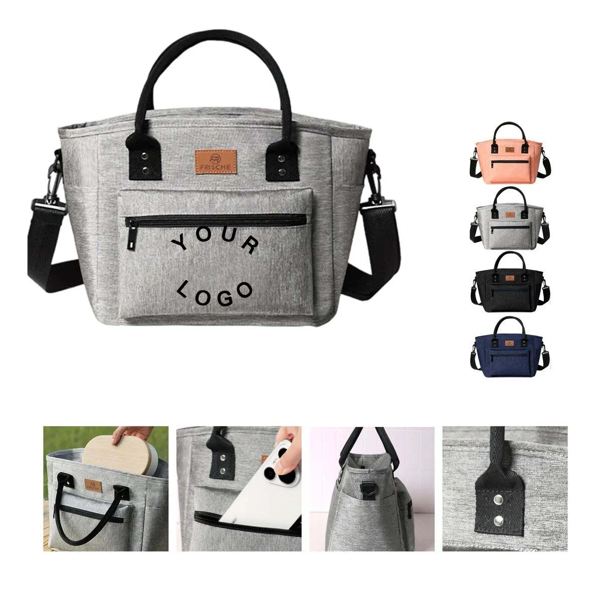 Insulated Lunch Bag with Leak Proof Design 1