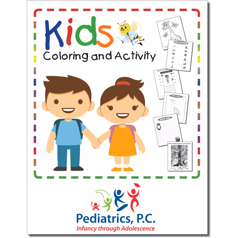 Kids Coloring and Activity Book