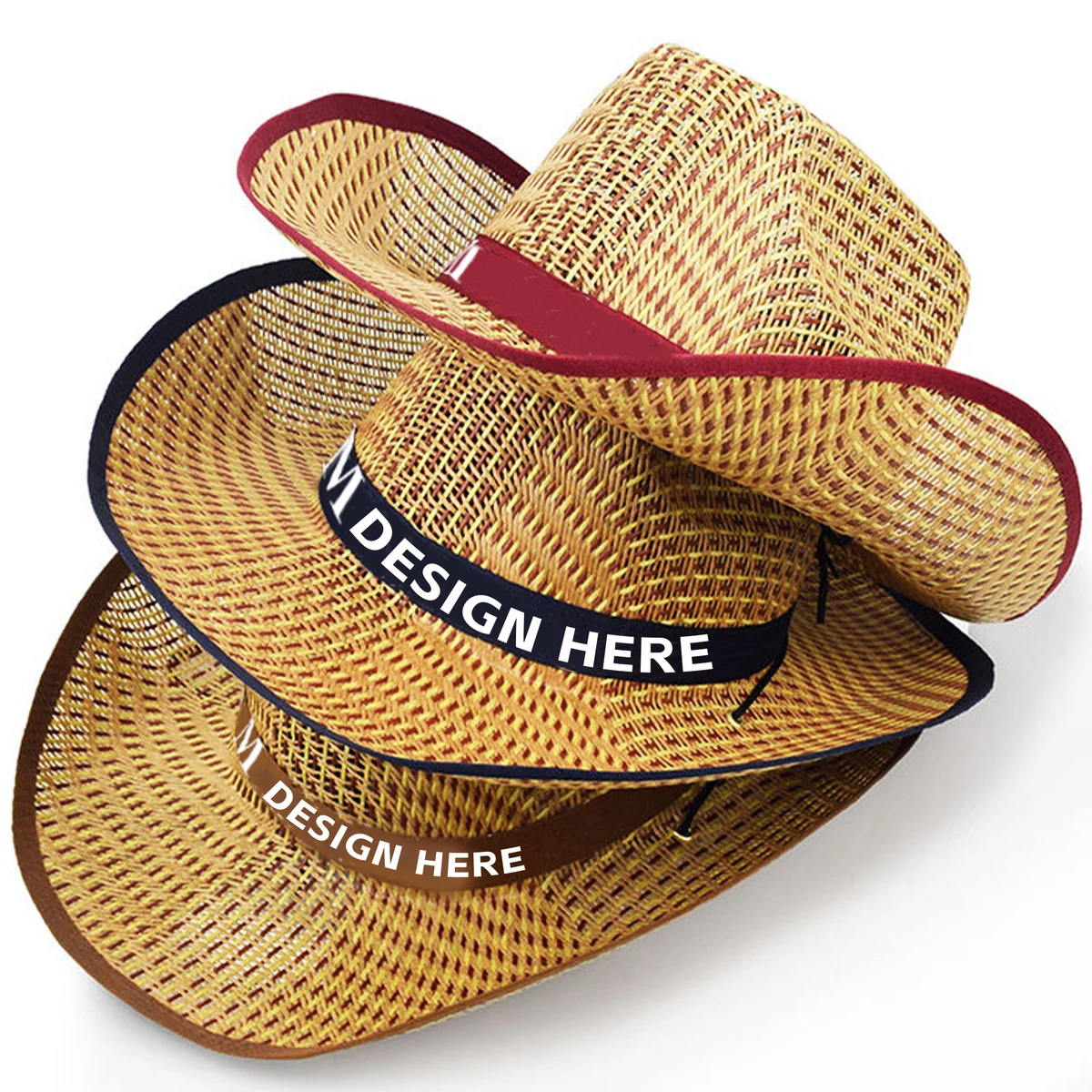Wide Brim Straw Hat 1