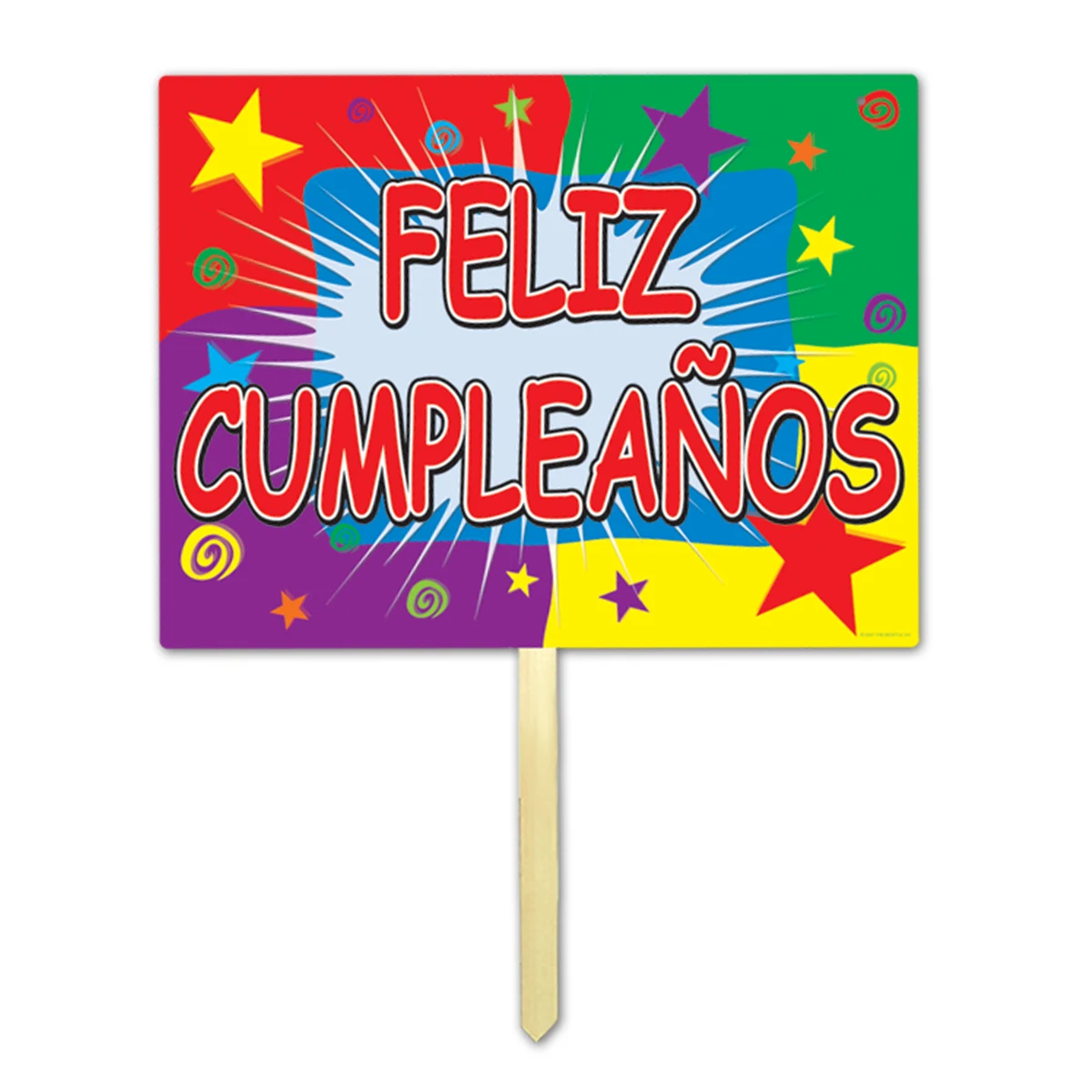 Feliz Cumpleanos Yard Sign 1
