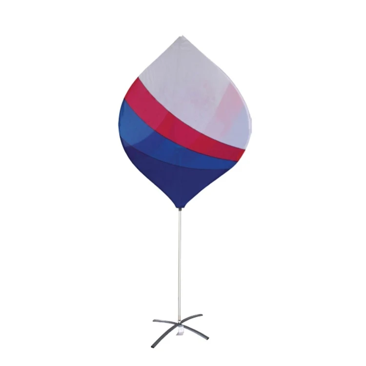 9ft Lantern Shape Feather Flag Kit - 3 Side Imprint 1